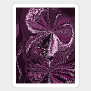 Purple Fantasy Pattern Sticker